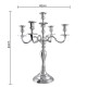 Candle Holder Crystal Candelabrum with 5 Candle Stand for Christmas Decoration, Living Room, Hall and Classic - Home Decor Items