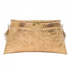 Gold Embossed Purse 