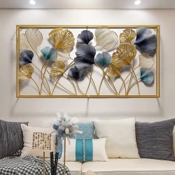 Frame Metal Wall Art Hanging for Home Decoration