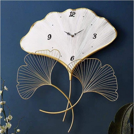 Mushroom Shaped Iron Wall Clock 