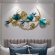  Half Moon Metal Flower Wall Art Perfect for Living Room