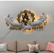 Cow Krishna led  Metal Wall Art Hanging for Home Decoration