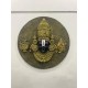 31X31 Inch Tirupati Balaji Golden 3D Relief Mural Wall Hanging | Spiritual Wall Art | Unique Wall Decor | Ready to hang