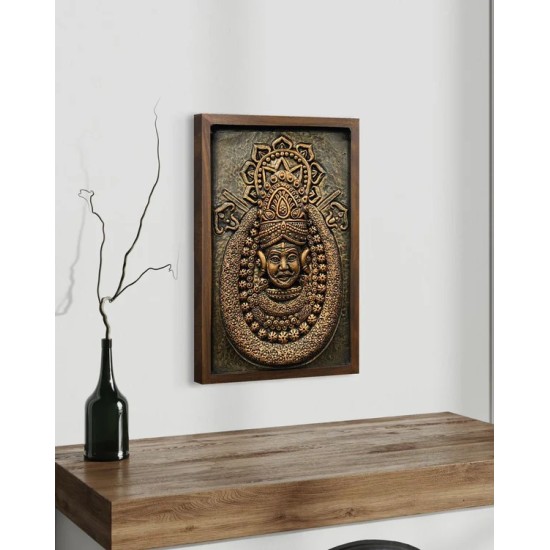 Khatu Shyam 3D Relief Mural Wall Art | Khatoo | Elevate Your Space | Divine(12*18 inches)