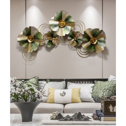 European Ginkgo Leaf Wall Art for Living Room Decoration