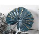 Luxury Wrought Iron Wall Hanging Metal Crafts 3D Wall Art Decoration