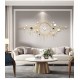 Nordic Light Luxury Creative Living Room Fashion Decoration Wall Clock Household Personalized  Clock