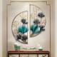 Innovative Metal Big Wall Decor with Semicircular Frames