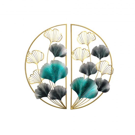 Innovative Metal Big Wall Decor with Semicircular Frames