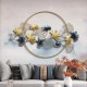 Modern Style Leaves Wall Decor Art Metal