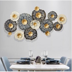 Multicolored Decorative Etching Meal Wall Art