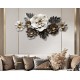 HDO Metal Wall Art Big White Flower Art Decor 